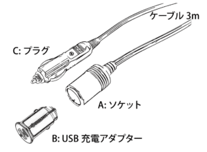 車内給電キット